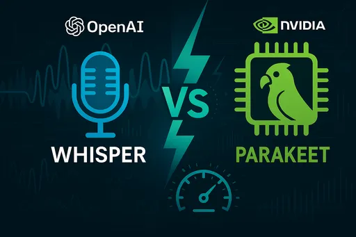 thumbnail of AI Voice Recognition War: Whisper vs Parakeet – Who's the Winner of Real-Time Transcription?