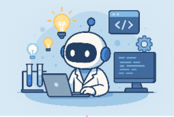 AI robot in the labortory